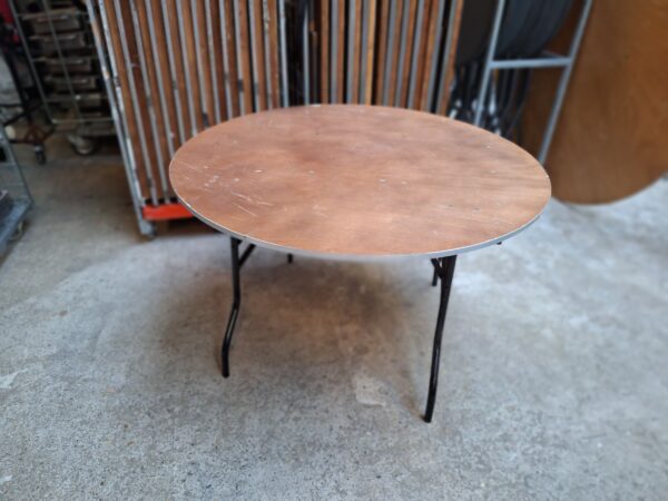 Klaptafel rond 120cm (voor 6-8 personen)