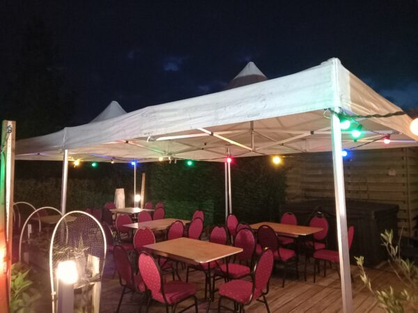 Prikkabel 10m gekleurde lampen
