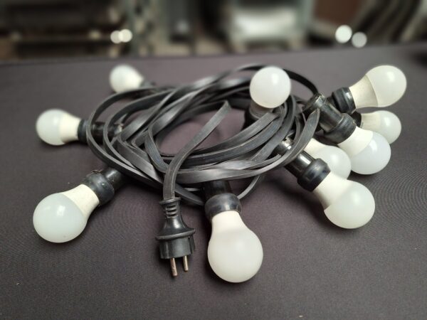 Prikkabel 20m witte lampen